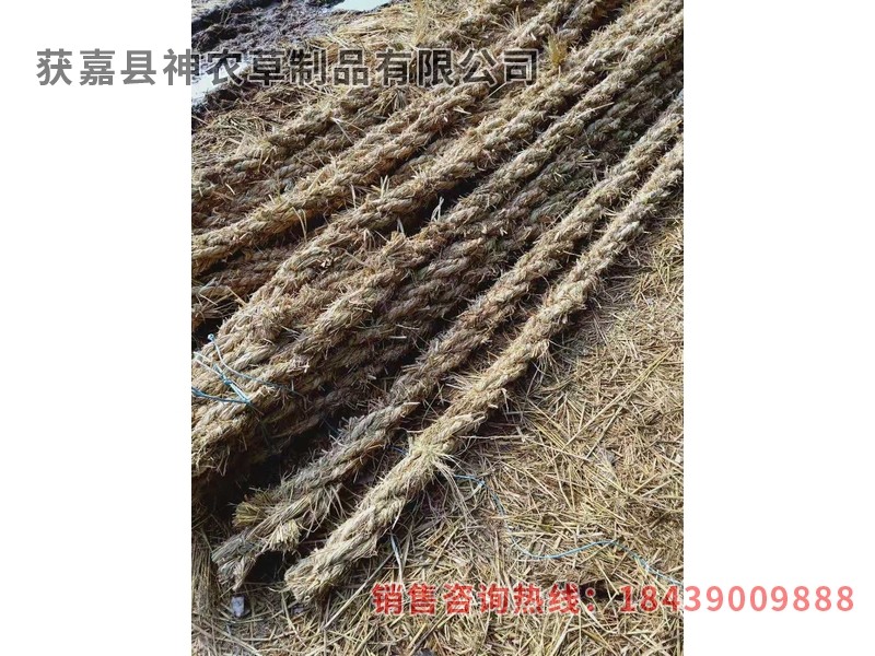 護(hù)坡草繩，護(hù)坡草棒